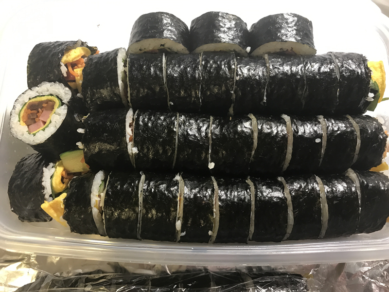 (요리) 김밥 부자의 하루 - 행복한 유머, 웃긴대학에 오셨습니다 !!